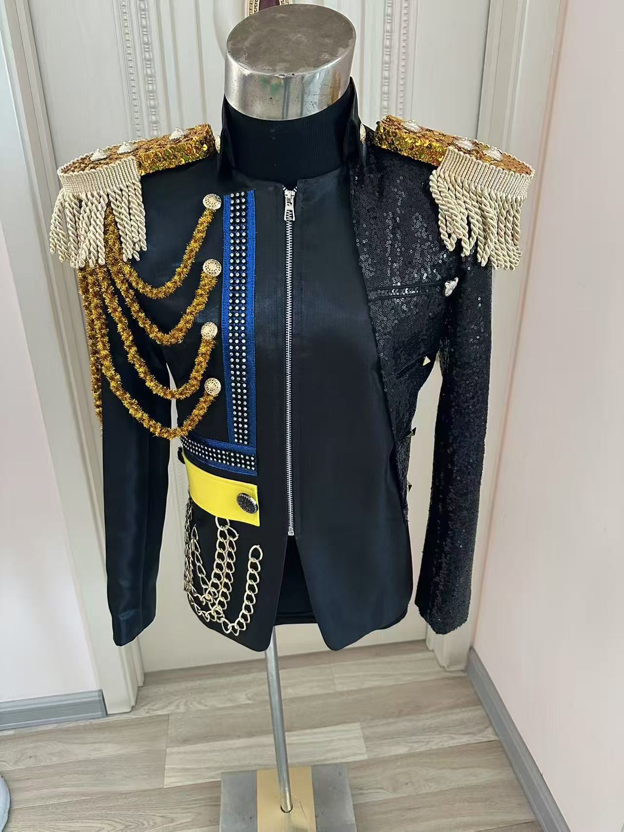 Men'S Formal Wear - Nieuwe Mannen Kwastje Koninklijke Jas Bruiloft