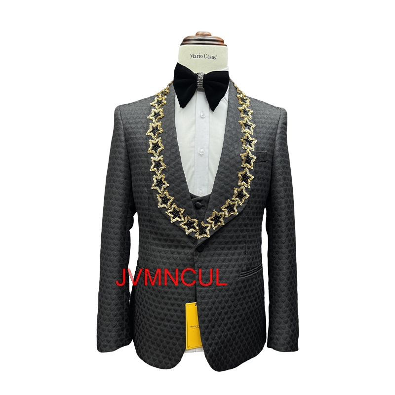 Heren 3-delig pak slim fit bru - Men'S Formal Wear For Reception recensie en prijs