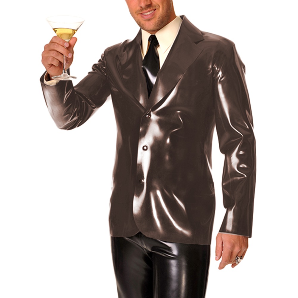 Heren vinyl PVC lederen revers - Mens Formal Look recensie en prijs