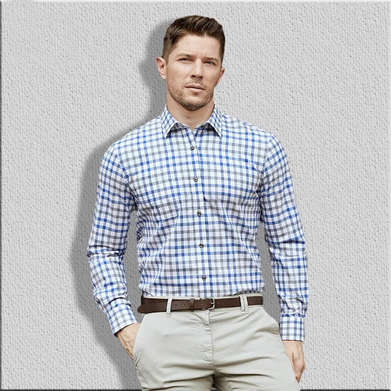 Heren Shirt Met Lange Mouwen P - Men Formal Wear Shirts recensie en prijs
