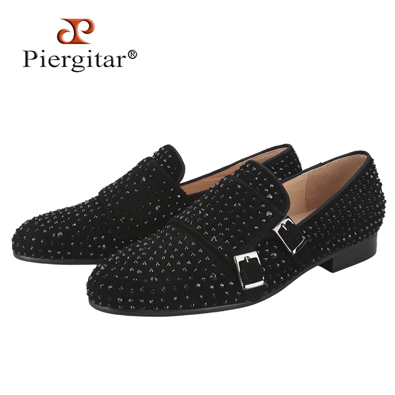 Piergitar Nieuwe Zwarte Suede  - Men'S Formal Wear recensie en prijs