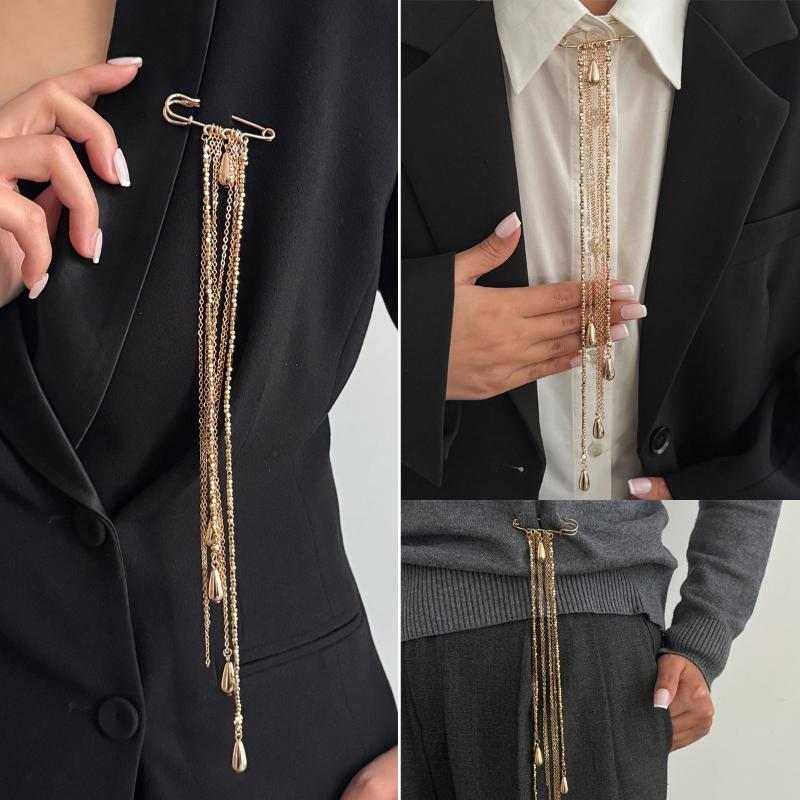 Elegante waterdruppel-broche m - Mens Formal Look recensie en prijs