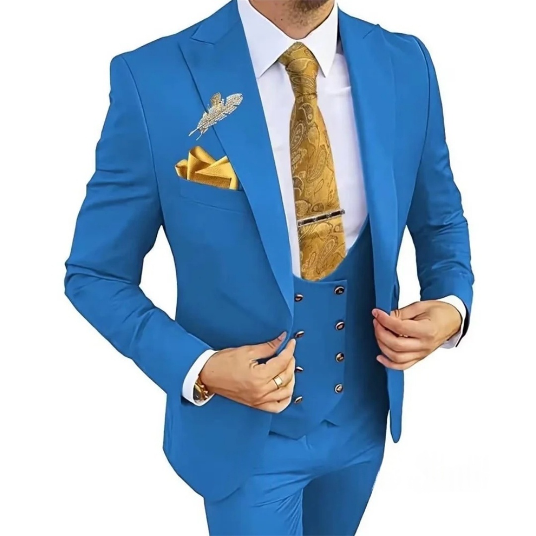 3-delig slim fit herenpak, dub - Men'S Formal Wear Not Suit recensie en prijs