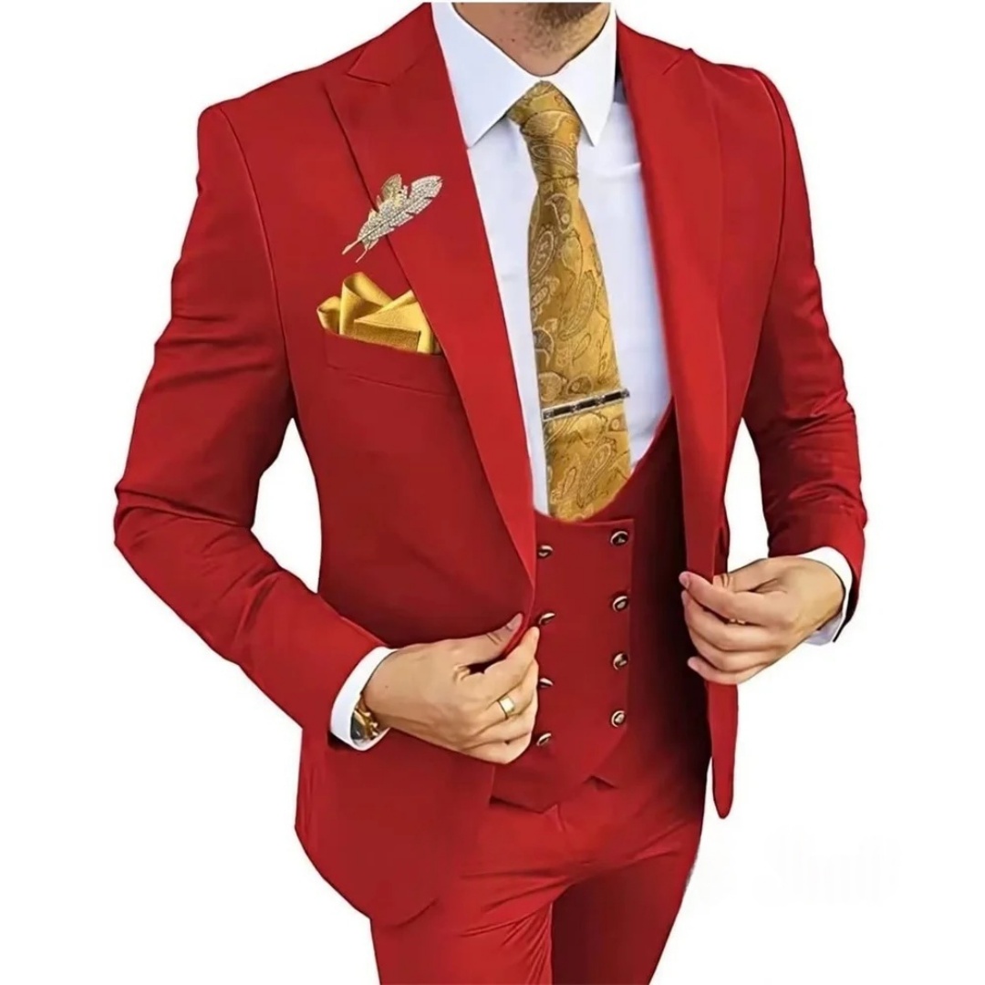 3-delig slim fit herenpak, dub - Men'S Formal Wear Not Suit recensie en prijs