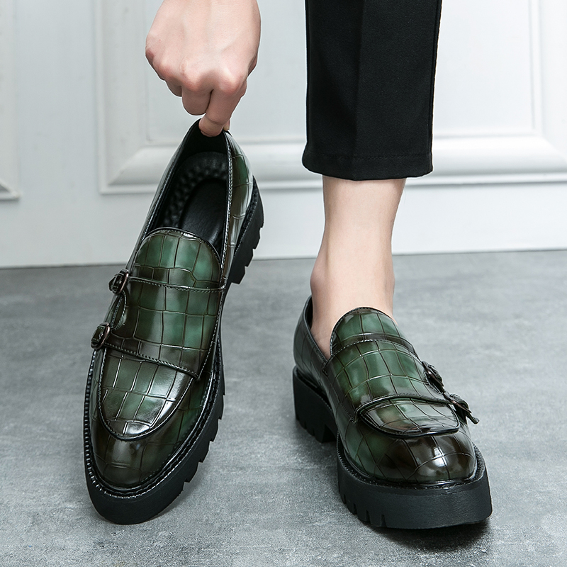 Merk Modieuze Casual Leren Sch - Men'S Formal Wear recensie en prijs