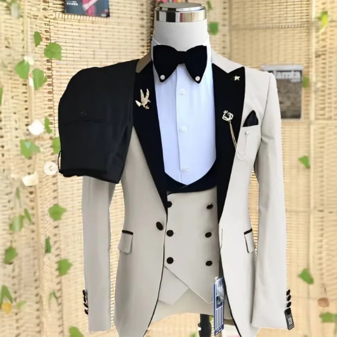 Elegante 3-delige slim fit her - Men'S Formal Wear Not Suit recensie en prijs