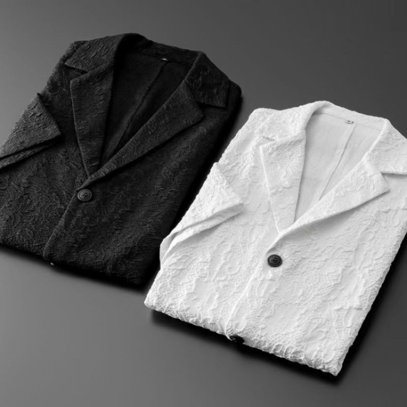 Heren Koreaanse stijl zomer ni - Mens Formal Look recensie en prijs