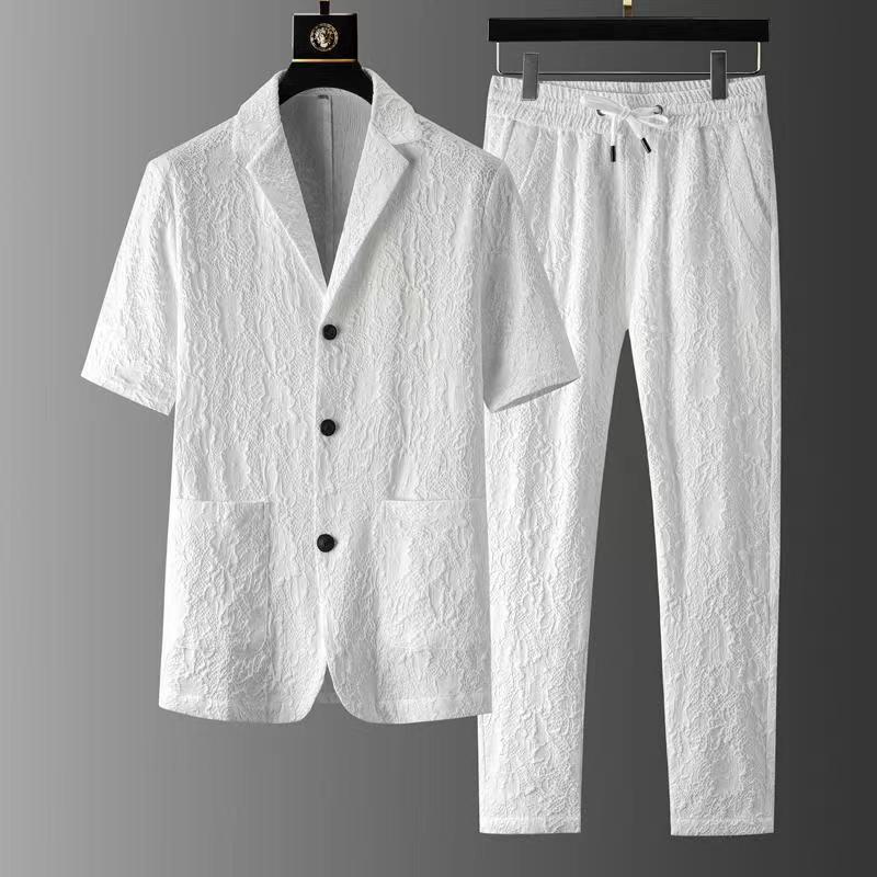 Heren Koreaanse stijl zomer ni - Mens Formal Look recensie en prijs